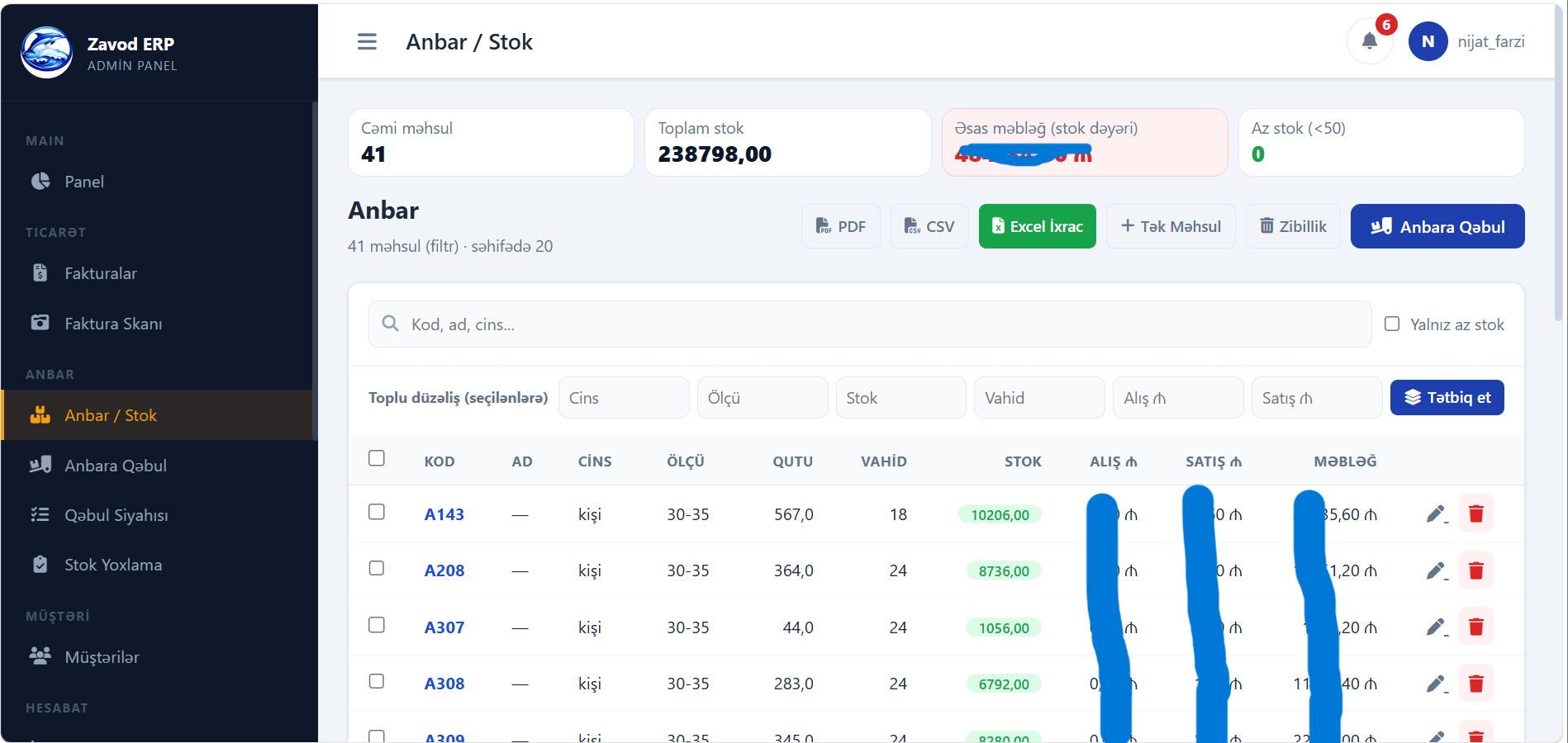 Zavod Əməliyyat Tətbiqi