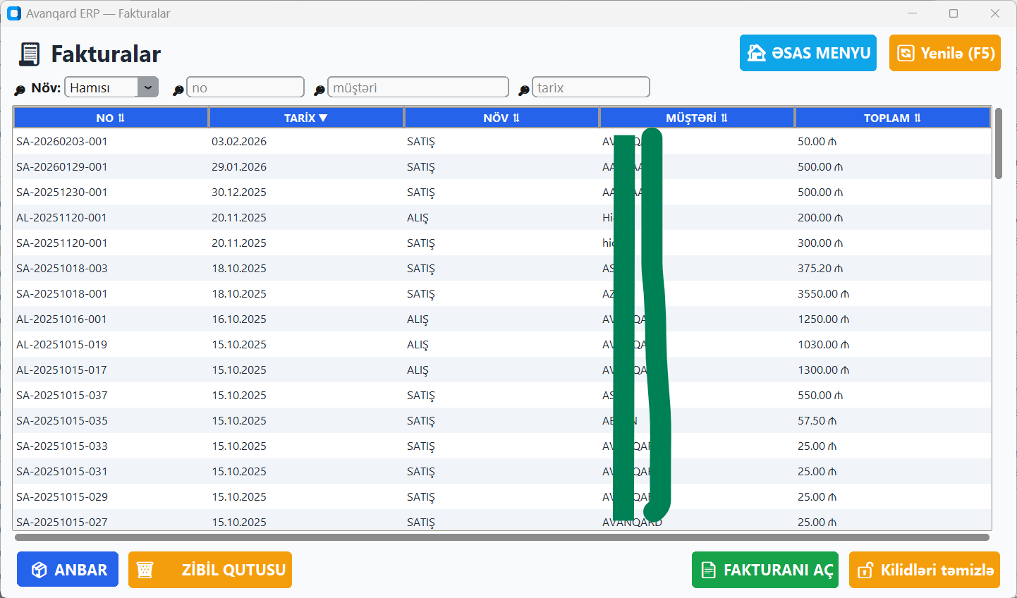 Avanqard ERP Desktop