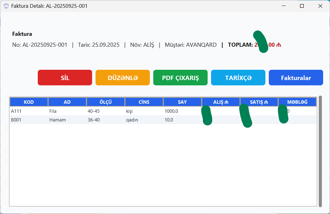 Avanqard ERP Desktop