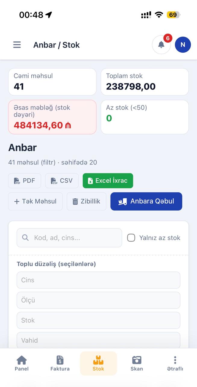 Zavod Əməliyyat Tətbiqi