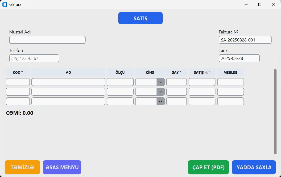 Avanqard ERP Desktop