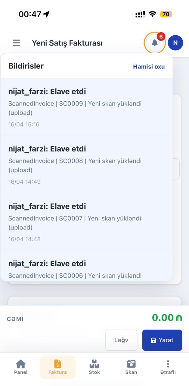 Zavod Əməliyyat Tətbiqi