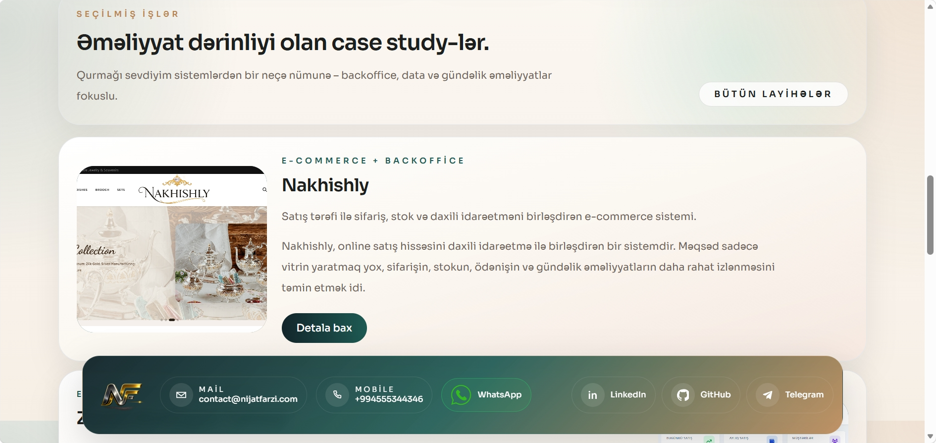 Nijatfarzi.com Portfolio