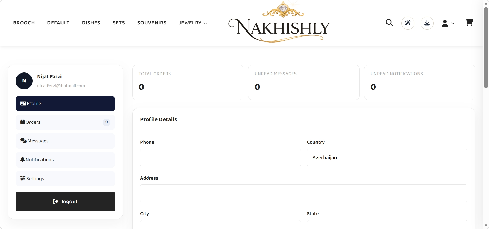 Nakhishly