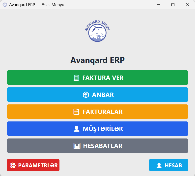 Avanqard ERP Desktop